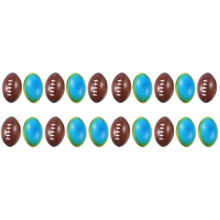 20Pièces Balles Rugby Antistress En PU Élastique Jeu Éducatif Coloré