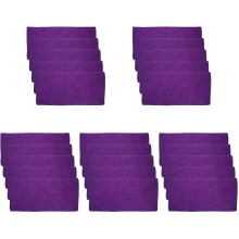 25Pièces De Couchage Violets En Microfibres Pour Petits Animaux