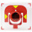 GPR111 ROTES Einzelprisma für Swiss Style Totalstation 6
