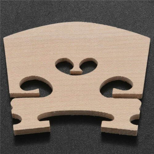 15 Pieces Maple 4/4 Full Size Violin Bridge Qin Code Violin Accessories 2