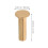 Replacement Rivets Locking Design Copper 7 Pairs 3