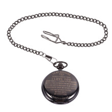 3Pcs Elegant Alloy Retro Watch with Removable Chain