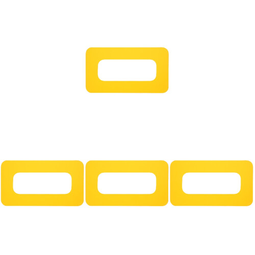 4Pièces Patch De Connexion PVC Pour Kayak À