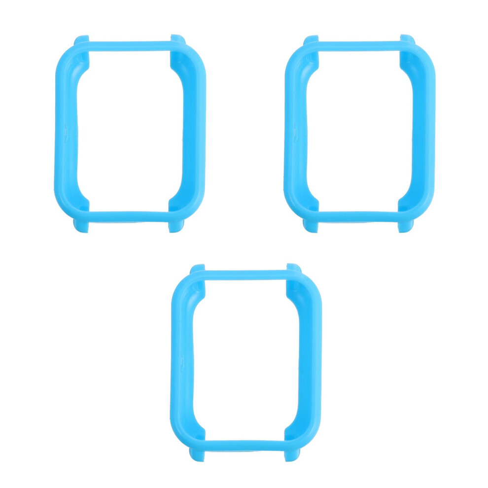 3Pcs Sky- Watch Cover Durable Protective Case For Smart Watches Blue 3712504050982
