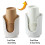 2pcs Paper Cup Holder, Disposable Cup Holder, Desktop Cup Holder, Multifunctional Cup Storage Rack 5