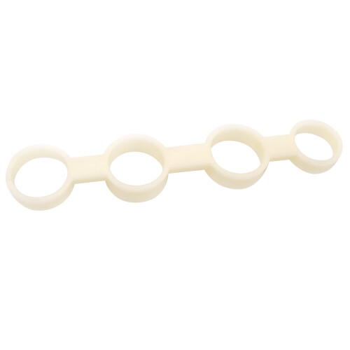 3Pcs White Finger Spread Trainer Guitar and Ukulele Accessory