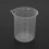 Kitchen Lab Graduated Beaker Clear Plastic Measuring Cup Thicken with Cap Measuring Jug 200ML 4Pcs 9