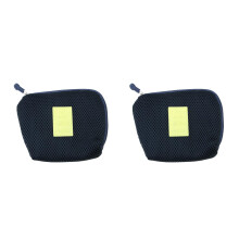 2Pcs Blue Travel Pouch Shockproof Cable Organizer Bag for Electronics