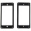 8Pcs Flat Humbucker Pickup Mounting Ring Frame ABS for Electric Guitar 4