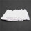 Flanger 50pcs Triangle-Guitar Picks 1.0 0.75 0.5 mm Thickness in PC + ABS Material Antislip Style Picks White 2