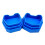 12PCS Dental Model Base Former Impression Trays Base Molds Set for Lab Plaster Model Cast Trimming 4