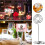 50St Swirl Table Number FotohållarstäLl för BröLlopsfester 8
