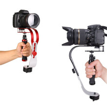 Appareils Photo Reflex NuméRiques CaméScope Portable en Forme D'Arc Stabilisateur VidéO Stable Anti-Secousse Stabilisateur D'éQuilibre Noir
