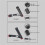 Camera Grip for  RC2/RS3 Gimbal Stabilizer Pot Handle Carbon Fiber Foldable Slot Side Handle B 2