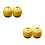 4Pcs Yellow Portable Car Compass for Dashboard Suv Truck Navigation 1
