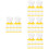 48Pcs Colorful PP Egg Cup Tray Breakfast Stand for Table Decoration 7