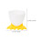 48Pcs Colorful PP Egg Cup Tray Breakfast Stand for Table Decoration 10