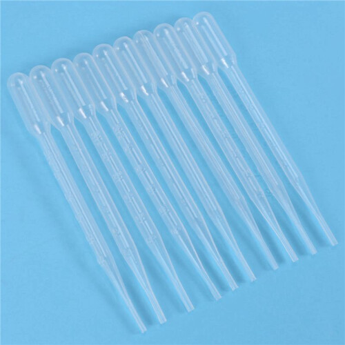 40pcs 3ML Disposable Plastic Eye Dropper Set Transfer Graduated Pipettes 2