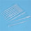 40pcs 3ML Disposable Plastic Eye Dropper Set Transfer Graduated Pipettes 4
