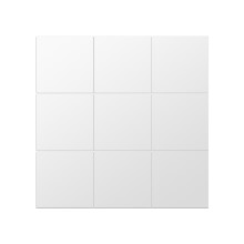 Materiali di qualità, piastrelle autoadesive, fogli a specchio flessibili, adesivi murali a specchio quadrati fai da te, specchio non in vetro,