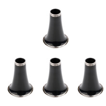 4Pcs Portable Plastic Clarinet Bell Accessories for Beginner Clarinet