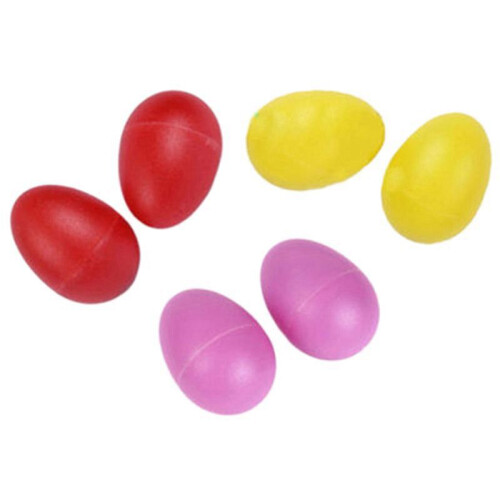 50-Pack Plastic Percussie Muziekinstrument Speelgoed Eier-Maracas Shakers 2