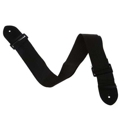4X Cinghia Tracolla Nero per Custodia Borsa Porta Chitarra Acustica 1