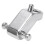 4 Pcs Electric Guitar Roller String Tree String Retainer - Silver 4