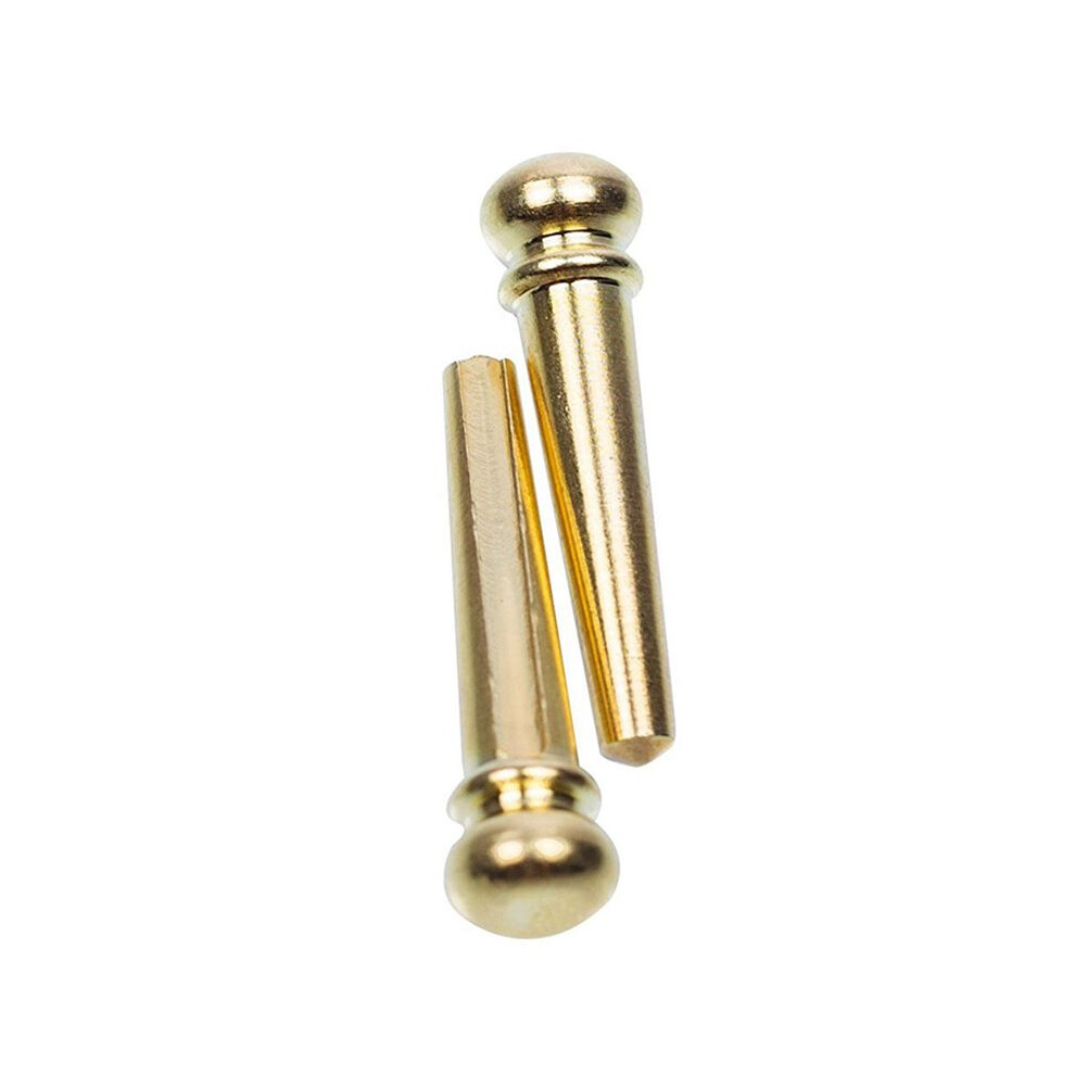 Guitar Bridge Pins 12Pcs Copper Endpin 6 String Pegs With Electric Acoustic Guitar Replacement Parts 4712507388203