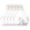 40Pcs Portable Disposable Sushi Storage Bags Creative Triangle Takeout 3