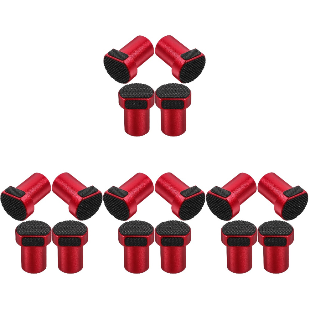 16Pcs Durable Red Workbench Pegs Aluminum Planing Plug For Woodworking 3712694907004