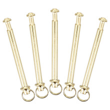 5Ensembles Kit Réparation Éventail À Main Rivets Inox Dorés Solides