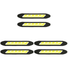 6Pcs Waterproof Daytime Running Light Silicone Multi Color Drl