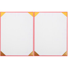 2Pcs Use Certificate Paper Printable Blank Diploma Paper