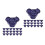 100Pcs Eco-Friendly Blue Disposable Underpants Lightweight and Durable 1