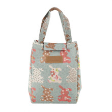 Bolsa isotérmica de colores brillantes, bolsa de almuerzo reutilizable e impermeable de tela Oxford de alta calidad para hombres y mujeres.