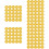 150Pcs Golden Paper Multi-Function Dessert Party Use 7