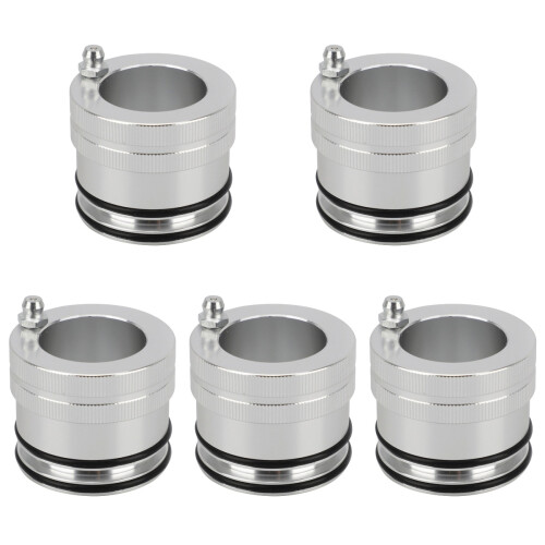 5Pcs Silver Bearing Grease Tool for Car Wheels Metal Replaceable Part