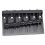 5 String Thickened Bass Saddle Bridge Pull String Plate for 5 String Electric Bass Guitar Accessories Black 3