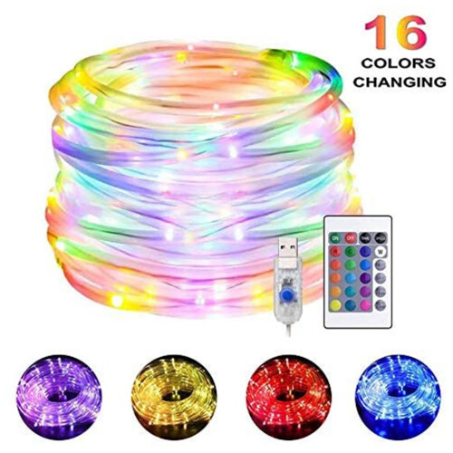 Luci decorative RGB USB da 5 m con telecomando – 50 LED 1