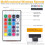 Luci decorative RGB USB da 5 m con telecomando – 50 LED 4