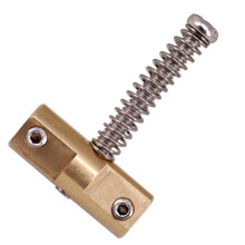 Guitar Compensated Bridge Brass Saddles Set 10.8mm Style Bridge Saddle for TL Style 6 Strings Electric Guitar Part,15Pcs