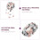 Fil Laine Rose Polyester, Pour Tricot Main Projets DIY 6