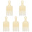 5Pcs White Plastic Beekeeping Royal Jelly Scrape Pen Extraction Tool 1
