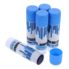 20Pièces Crayons Marqueurs Pour Animaux Bleu Cire Résistants