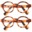Doll Glasses Leopard Plastic 2pairs Dress Craft Making 9