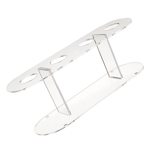 3pcs Acrylic 4-Hole Double Layer Ice Cream Cone Stand 1