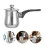 Stainless Steel Coffee Pot Silver For Versatile Use 6