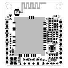 5V/12V Music Module APTX/ATPXHD Programming Audio Amplifier Car Add Function DIY Board(B)