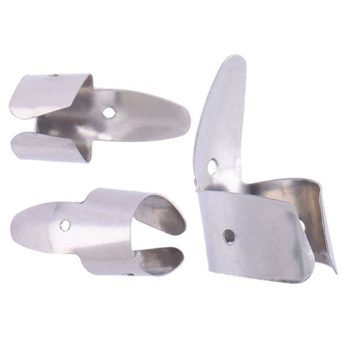 9 Metallfingerplockar + 3 Tumvalset Gitarrfingerpetare för Gitarr Dobro Banjo, Etc. 2